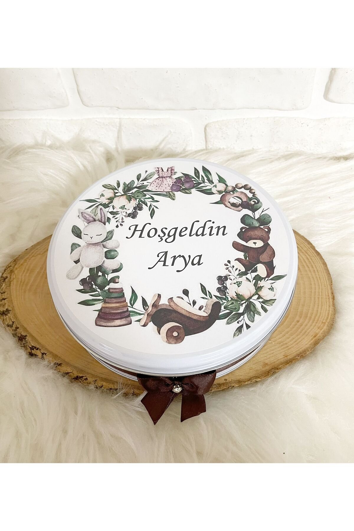 100 Adet+200 Gr Draje Oyuncak Temalı İsme Özel Hoşgeldin Erkek Bebek Hediyelik Çikolata - Görsel 5