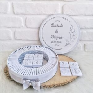 100 Adet Isme Özel Nikah/söz/nişan Hatırası Hediyelik Çikolata