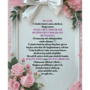 100 Adet Patron Bebek Isme Özel Hoşgeldin-doğumgünü Bebek Hediyelik Çikolata
