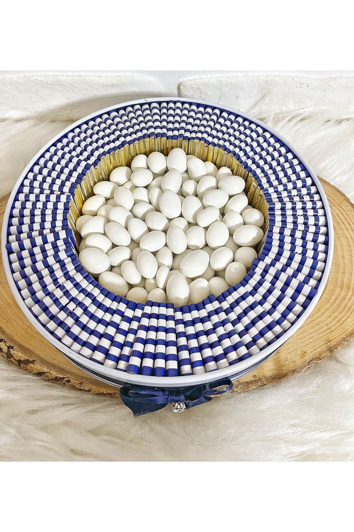 200 Adet + 200 Gr Drajeli Kral Tacı Temalı İsme Özel Hoşgeldin Erkek Bebek Hediyelik Çikolata - Görsel 6